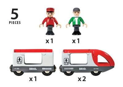 BRIO World Rode passagierstrein