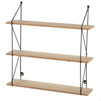 Planken Max Home Ijzer Hout MDF 50 X 49 X 12 CM (4 Stuks) - thumbnail