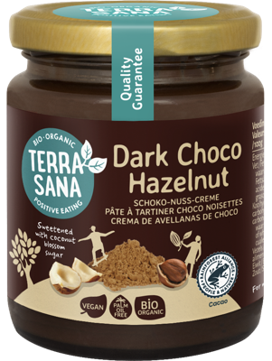 Terrasana Choco-Hazelnootpasta Dark