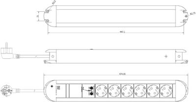 Bachmann 331.014 Stekkerdoos Meerdere kleuren 1 stuk(s)