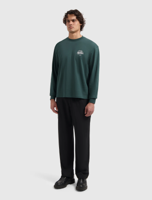Pure Path Initials Longsleeve T-Shirt Heren Donkergroen - Maat S - Kleur: Donkergroen | Soccerfanshop - thumbnail
