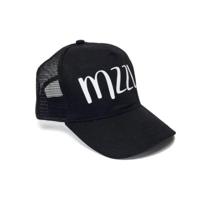 Trucker cap MZZL zwart 30 cm | 10 stuks - thumbnail