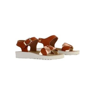 J SANDAL COSTAREI GI GEOX sandalen bruin