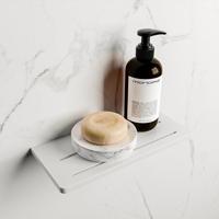 MONDIAZ EASY Planchet 31cm solid surface kleur Talc - thumbnail