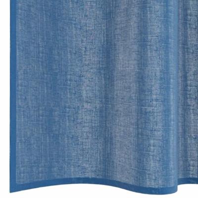 VidaXL Gordijnen voile met roedezakken 2 st koningsblauw VidaXL Gordijnen voile met roedezakken 2 st koningsblauw