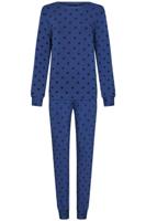Blauwe bloemetjes pyjama Pastunette - thumbnail