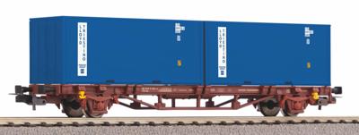 Piko H0 58755 H0 containerwagen met 2x 20-rijtuigen van de FS