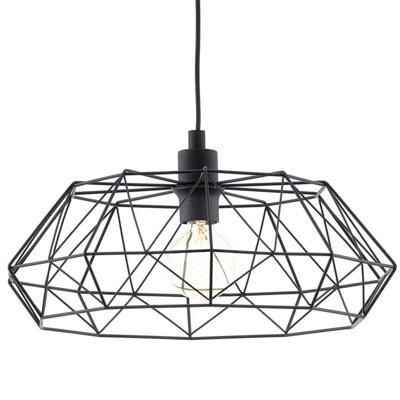 EGLO CARLTON 2 plafondverlichting Zwart E27