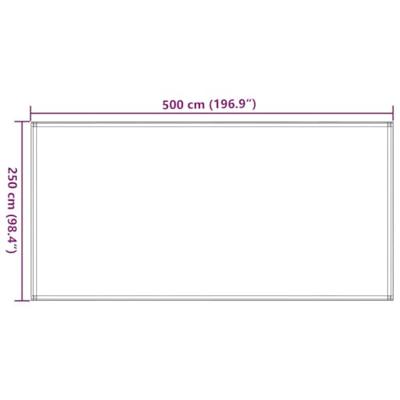 VidaXL Tenttapijt 250x500 cm beige - thumbnail