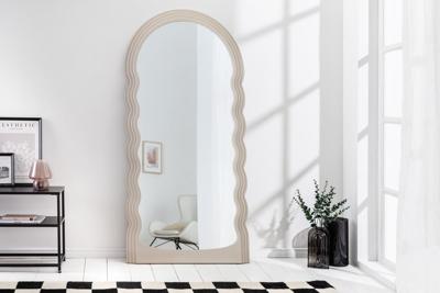 Design wandspiegel WAVE 160cm grijs - 43158