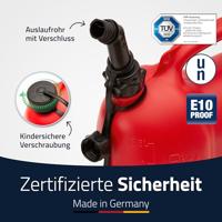 Hünersdorff 804000 PROFI Dubbele jerrycan (l x b x h) 245 x 145 x 254 mm 4.5 l - thumbnail