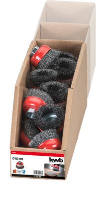 kwb AGGRESSO-FLEX ® potborstels, gegolfde HSS-staaldraad voor gebruik met haakse slijpers 719136 1 stuk(s)