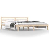 Bedframe massief grenenhout 180x200 cm - thumbnail