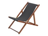 LIVARNO Ligstoel (Antraciet) - thumbnail