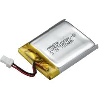 Renata ICP402025PC-1 Speciale oplaadbare batterij Prismatisch Stekker LiPo 3.7 V 155 mAh 1 stuk(s) - thumbnail