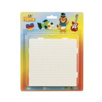 Hama strijkkralen grondplaten 4 stuks wit - thumbnail