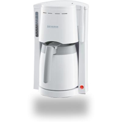 Severin KA 4114 Koffiezetapparaat Wit, Grijs Capaciteit koppen: 8 Severin KA 4114 Koffiezetapparaat Wit, Grijs Capaciteit koppen: 8