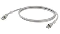 Weidmüller 1165940040 RJ45 Netwerkkabel, patchkabel CAT 6A S/FTP 4.00 m Grijs UL gecertificeerd 1 stuk(s) - thumbnail