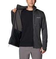 Columbia Park View™ Full Zip Fleece Heren Black Heather M - thumbnail