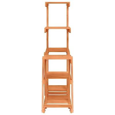 VidaXL Plantenstandaard 95x25x96 cm massief vurenhout VidaXL Plantenstandaard 95x25x96 cm massief vurenhout