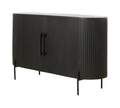 Light & Living Dressoir 'Dumosi' Mangohout, 140cm, kleur Zwart