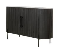 Light & Living Dressoir 'Dumosi' Mangohout, 140cm, kleur Zwart - thumbnail