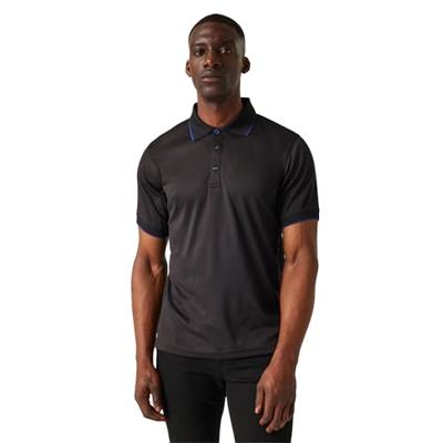 Ragetta RG264 Navigate Short Sleeve Polo - Black/Classic Red - 3XL Ragetta RG264 Navigate Short Sleeve Polo - Black/Classic Red - 3XL