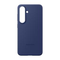 Samsung Silicone Silicon Case Samsung Galaxy S25 Blauw Stootbestendig - thumbnail