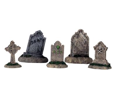Lemax tombstones s/5 accessoire Spooky Town 2004