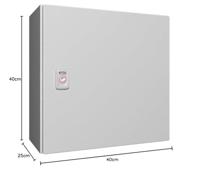 Rittal AX 1380.000 Schakelkast 380 x 380 x 210 Plaatstaal Grijs-wit (RAL 7035) 1 stuk(s) - thumbnail