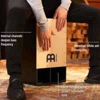 Meinl SUBCAJ1AWA Bass subwoofer cajon American White Ash - thumbnail