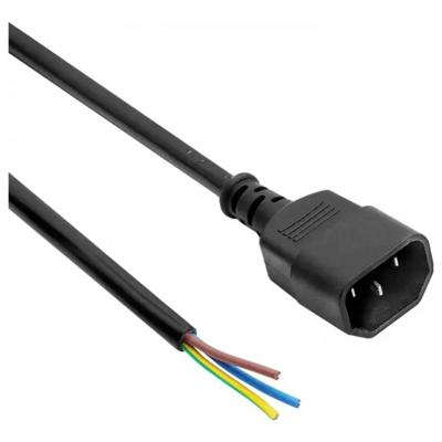 Akyga Stroom Aansluitkabel 1 m Zwart