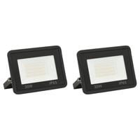 VidaXL Spotlights 2 st led 30 w koudwit - thumbnail