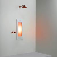 Sunshower Round Small One - Inbouw - Infrarood - 33 x 95 x 10 cm - Wit - thumbnail