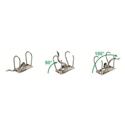 Leitz Ordner 1015 DIN A4 Rugbreedte: 52 mm Groen 2 beugels 10155055 - thumbnail