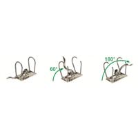 Leitz Ordner Active Solid DIN A4 Rugbreedte: 82 mm Lichtblauw 2 beugels 10471030 - thumbnail