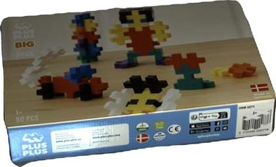 Plus Plus Basic big plus-plus: 50 stuks (3271)