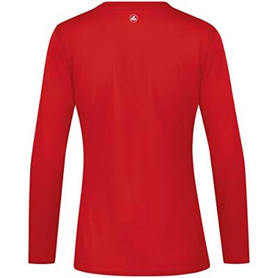 JAKO 6475D Shirt Run 2.0 Lm Dames - Sportrood - 40