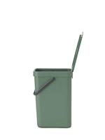 Brabantia Sort & Go afvalemmer 16 liter dark grey - thumbnail