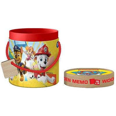 PAW PATROL Houten memory spel -36 kaartjes