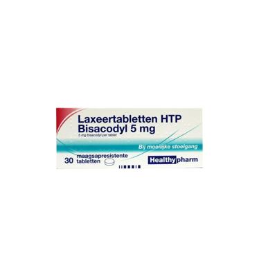 Healthypharm Laxeer bisacodylum 5mg 30 Tabletten
