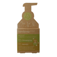 The Green Lab Co Handzeep navulset citroengras & jasmijn 4 Stuks - thumbnail