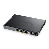 Zyxel XGS2220-30HP Managed L3 Gigabit Ethernet (10/100/1000) Power over Ethernet (PoE) Zwart - thumbnail