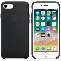 Apple silicone case iPhone 7 / 8 / SE 2020 zwart - thumbnail