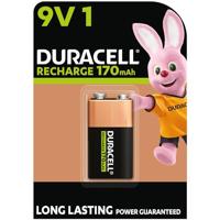 Oplaadbare 9V batterij van Duracell - thumbnail