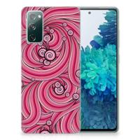 Samsung Galaxy S20 FE | Hoesje maken | Swirl Pink - thumbnail