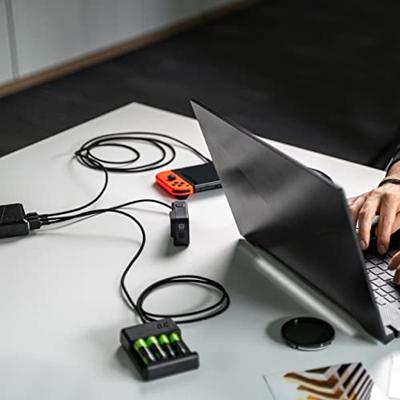 Green Cell KABGC25 USB-kabel 0,3 m USB A USB C Zwart