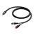 Procab CAB727/0.25 Verloopkabel 1x RCA male naar 2x RCA female 25cm