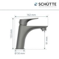 Schütte Schutte boston ééngreepsmengkraan wastafel| grafiet mat 33212 - thumbnail
