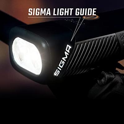 Sigma koplamp buster 1100 led schroefhouder -li-ion accu usb